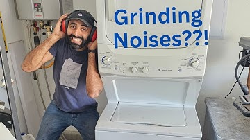 Fixing GE Stacked Washer Dryer Combo Unit Making Loud Grinding Noises!