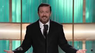 Every Ricky Gervais Golden Globes 2009-2020