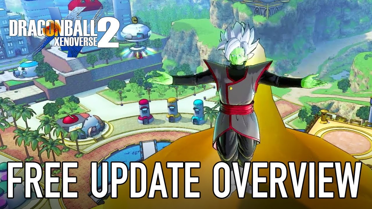 Free Update And Extra Pack 2 Available For Dragon Ball Xenoverse 2 Bandai Namco Entertainment Europe