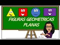 Figuras geometricas planas sus lados y vertices para niños.