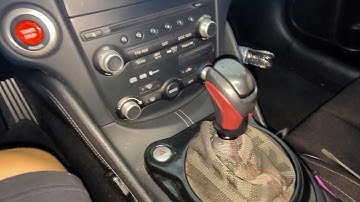 GTR R35 Shift Knob Install on Nissan 370z | G37 7AT