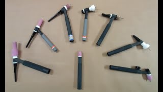 Beginners Guide to Tig Torches  +  How To Set Tungsten Stick Out ! DIY Auto Restoration
