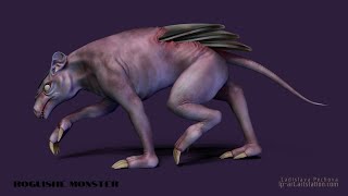 Horror Creature #3dsculpting #turntable