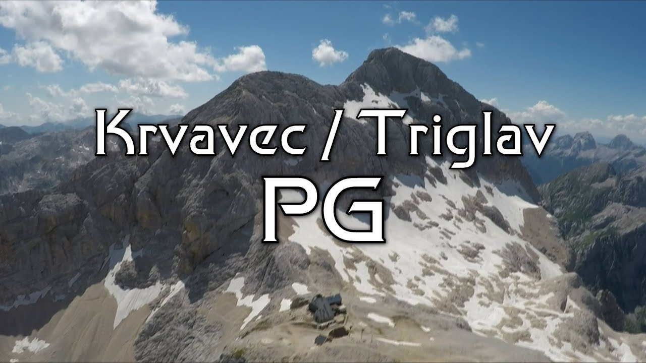 S Krvavca do Triglava z jadralnim padalom