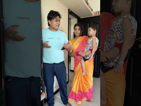 उदास मन से बीवी को मायके से 😜🥴 #viral #funny #ekmotahathighumechala #comedyduo #