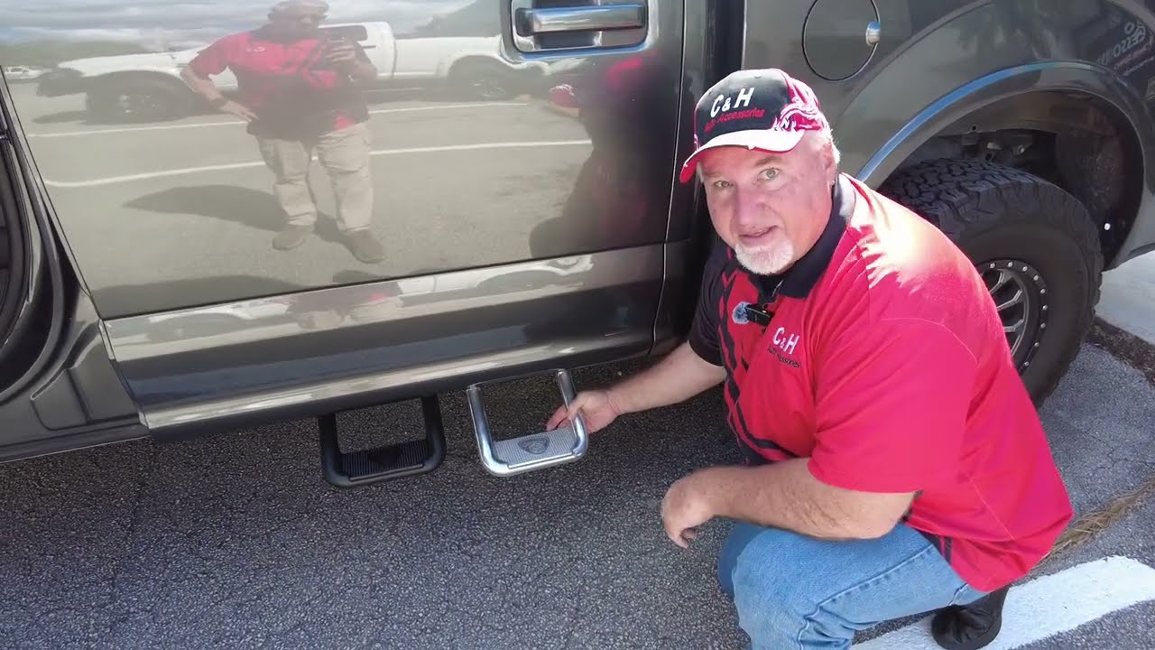 Carr Hoop 2 Step in Black on a 18 Ford F-150 Review by Chris from C&H Auto Accessories 