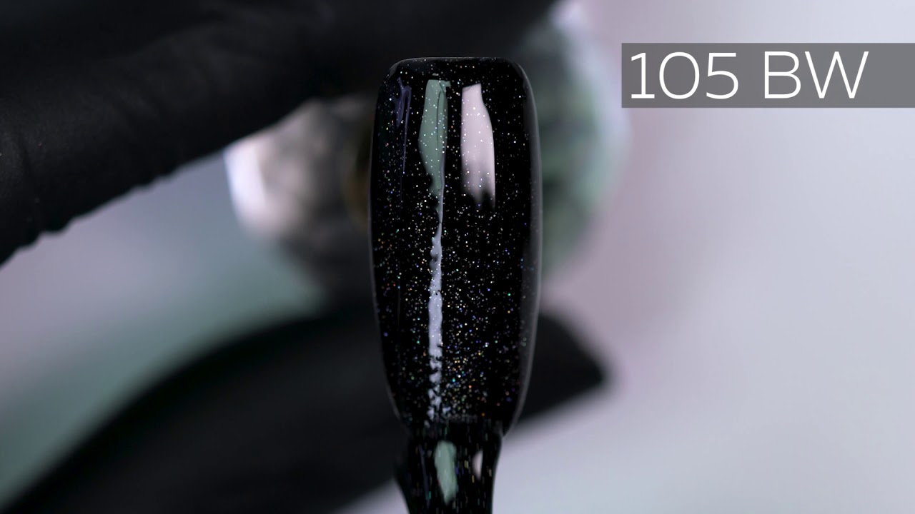 Gel polish  105BW | “Black&White” Collection by KODI PROFESSIONAL