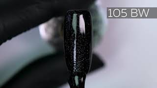 Gel polish № 105BW | “Black&White” Collection by KODI PROFESSIONAL