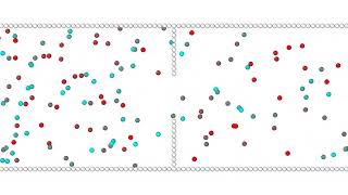 Ideal Gas Diffusion Simulation (2D) (Example II)
