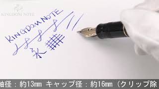 PILOT パイロット 万年筆 ジャスタス95 ネットブラック 中字