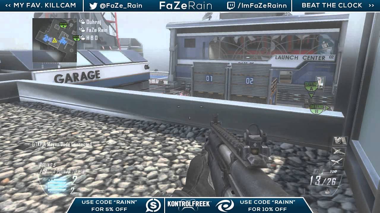 FaZe Rain : NEW MAPS! Search and Destroy LIVE TrickShotting!