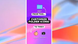 CUSTOM MacBook FOLDER ICONS! 😱💻