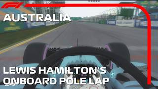 Assetto Corsa | Lewis Hamilton's Pole Lap | 2018 Australian Grand Prix