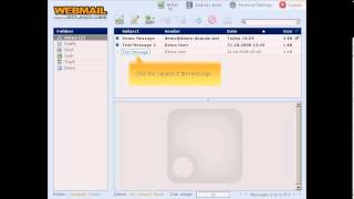 Roundcube - Managing folders