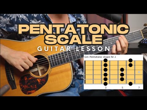 PENTATONIC SCALE GUITAR LESSON