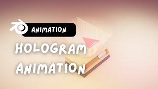 I Created An Incredible 3D Hologram Animation in Blender | Blender Animation