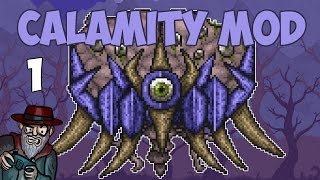 Welcome to our new terraria let's play. in this series we playthrough
the huge pc mod 'calamity' version you are seeing is 1.3.4 dungeon
defen...