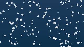 Large snowflakes drifting in a winter wonderland free mothion graphics footage vj