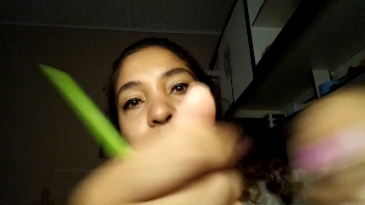 ASMR Cabeleireira fazendo seu Botox Capilar (shampoo, enxague, aplicação Botox, secador e chapinha)