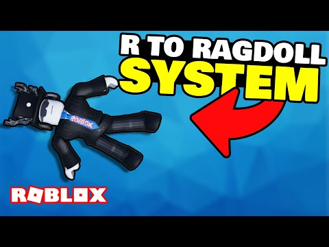 How to make a R TO RAGDOLL SYSTEM in ROBLOX STUDIO!