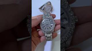 Bust Down Rollie Avalanche💎 at #rdpjewelry #bustdownrollieavalanche #bustdownrolex #jewelry #miami Wealth