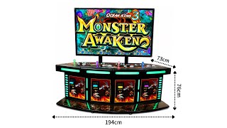 4 Player Fish Shooting Arcade Machine | Hong Loan Game Center US screenshot 2