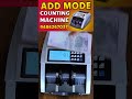 Add Mode And Fast Cash Counting Machine #cash #shorts