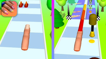 Nail Stack!💅Gameplay All Levels Part 3 | 7-9 Level [iOS, Android]