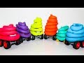 Видео про машинки Учим цвета с Вспыш и чудо машинки Плей До Мультики про машинки для детей