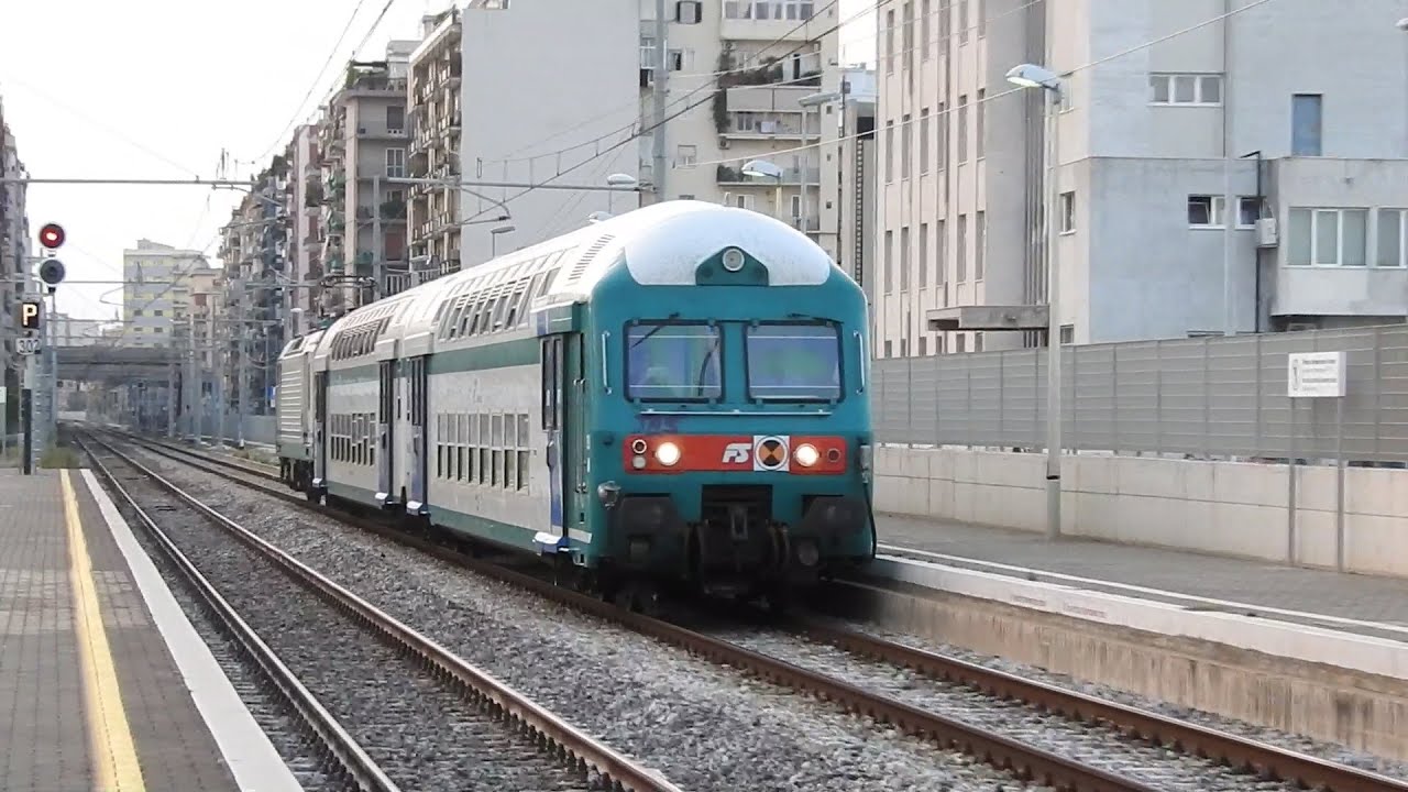 Trenitalia: Regionali con carrozze Casaralta a Bari Parco Sud