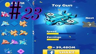 Merge Plane - Click & Idle Tycoon #lv23 #ToY_Gun (No hack easy way) iOS & Android Games, GamePlay_HD screenshot 4
