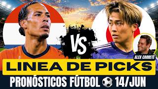 ⚽ PRONÓSTICOS MUNDIAL : DOMINGO 14 DE JUNIO 🔥 PARLAY🔥
