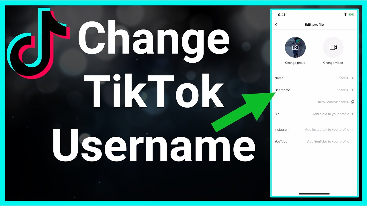 How To Change Your TikTok Username YouTube