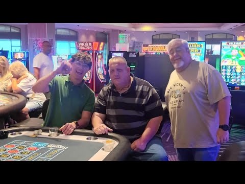 Jacob’s first ever trip to the casino, and we crushed it! On MoMo Mummy
