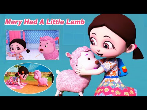 Mary Had A Little Lamb & Much More I English Poem I Lullaby For Babies I Rhymes I Happy Bachpan