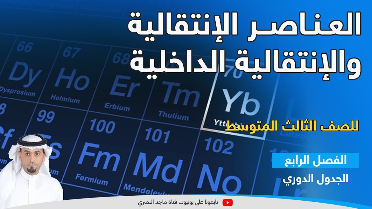 العناصر الانتقالية والانتقالية الداخلية