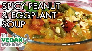 How to make best Roasted Eggplant In Peanut Curry Spiced With Schezwan Sauce easily