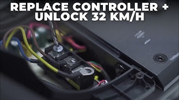 🛠️ Ninebot F2 Plus Controller Replacement for unlocking 32 KM/H– Step-by-Step Guide! ⚡