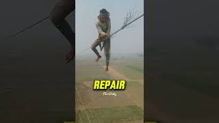 The most dangerous job you’ve never seen 👷‍♂️🔥