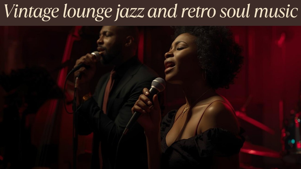 Vintage lounge jazz & retro soul music