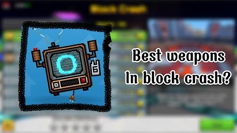 Easy wins in block crash🤩- Pixel gun 3D