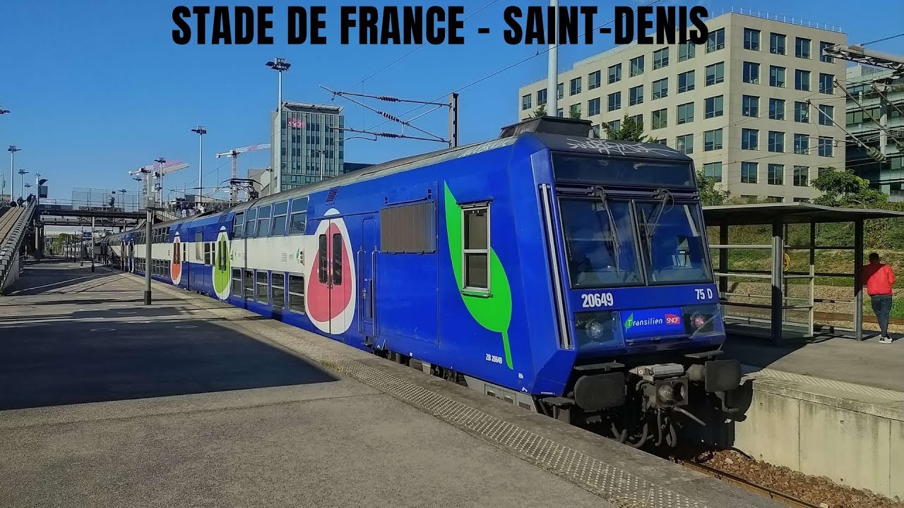 TGV, BB 15000, Eurostar, Thalys, corail, RER et autre en gare de Stade de France-Saint Denis