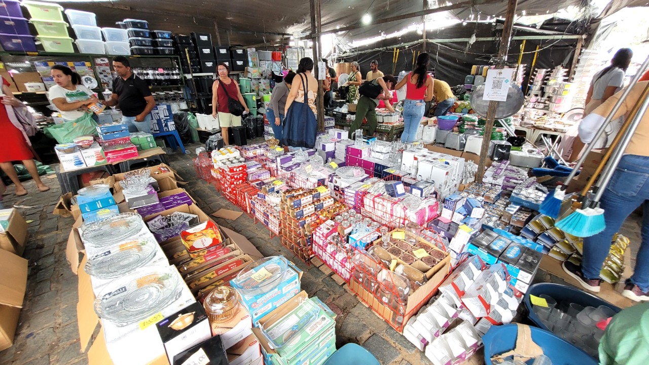 Feira do Alumínio e Plástico de Caruaru Pernambuco | Utilidades Domésticas Baratas