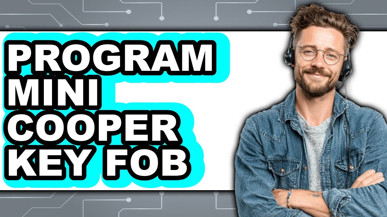 How to Program Mini Cooper Key Fob (Only Way) - YouTube