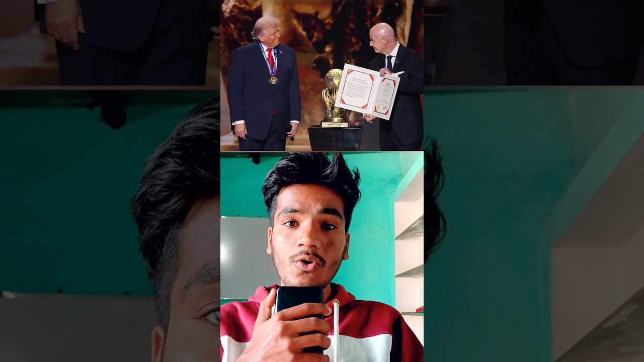 Finally, Trump Won Peace Prize 🏆!