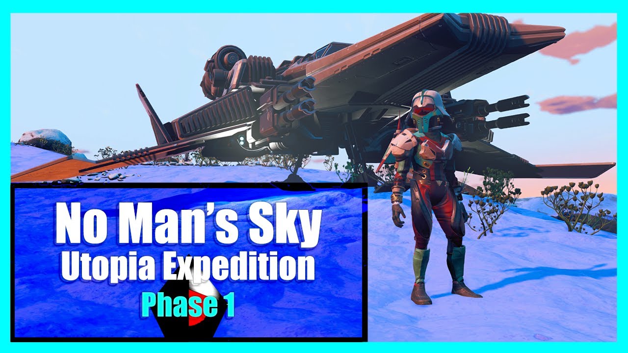 🔴 LIVE - Building Utopia Expedition - No Mans Sky ️ - YouTube