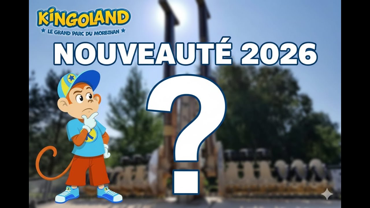 L'attraction RENVERSANTE de Kingoland en 2026 !