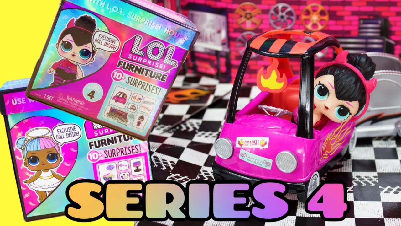 Lol Surprise Furniture Series 4 Sugar & Spice Unboxing - Youtube