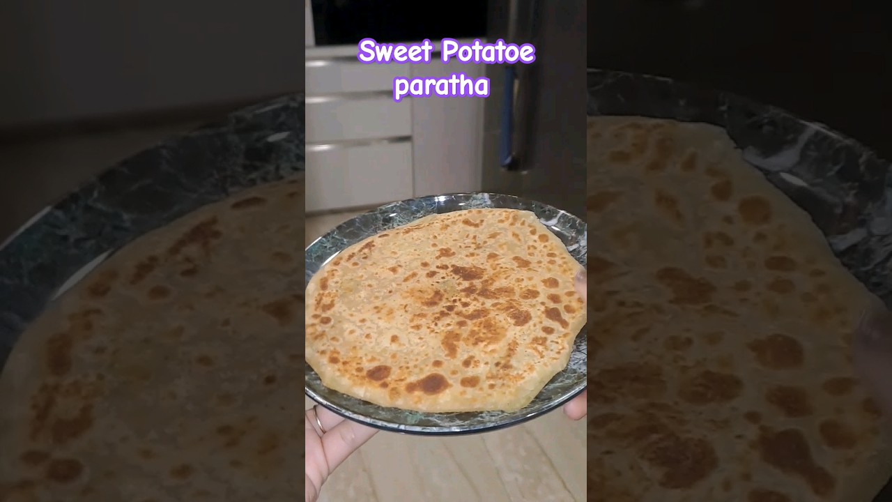 Sweet potato filling paratha🥰👌🫣foodshorts ytshorts paratha 