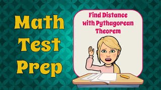 Distance Between 2 Points with Pythagorean Theorem | 8.G.B.8 💗💙